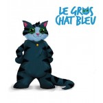 Marionnette La collection de livres Le gros chat bleu